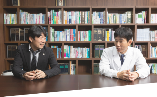 労災に詳しい医療機関と連携しています